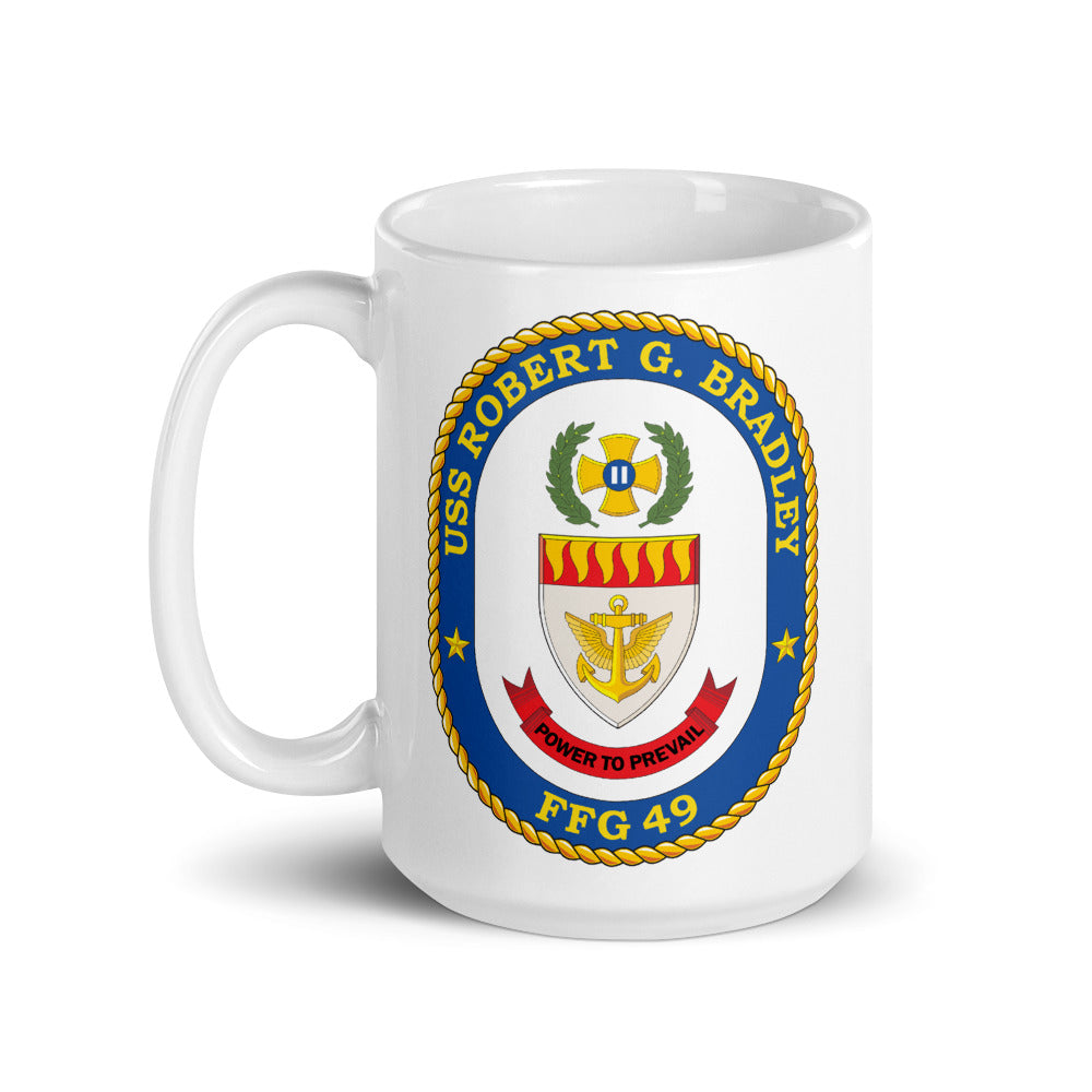 USS Robert G. Bradley (FFG-49) Ship's Crest Mug