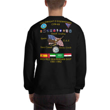 Load image into Gallery viewer, USS Dwight D. Eisenhower (CVN-69) 1991-92 Cruise Sweatshirt