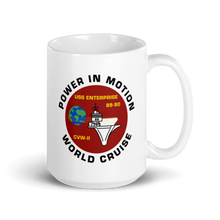 Load image into Gallery viewer, USS Enterprise (CVN-65) &#39;89-&#39;90 Power in Motion Cruise Mug