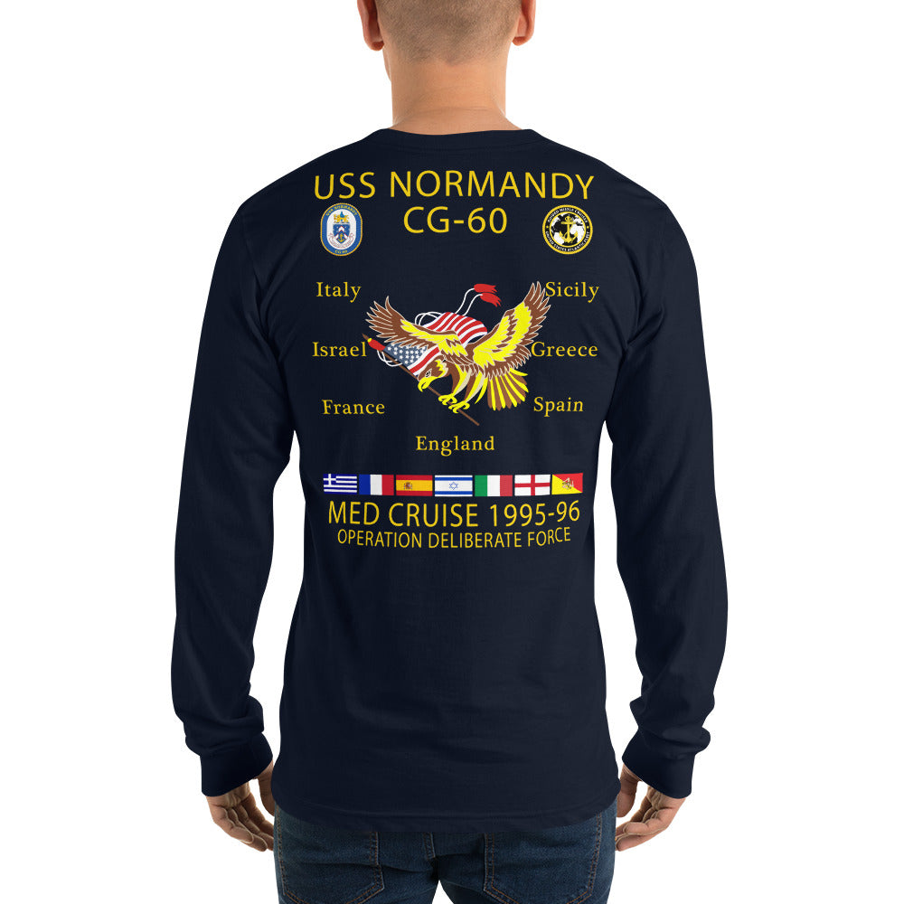 USS Normandy (CG-60) 1995-96 Long Sleeve Cruise Shirt