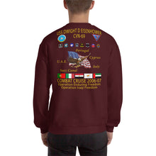 Load image into Gallery viewer, USS Dwight D. Eisenhower (CVN-69) 2006-07 Cruise Sweatshirt
