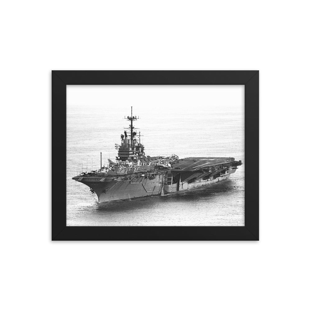 USS Independence (CV-62) Framed Ship Photo