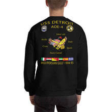Load image into Gallery viewer, USS Detroit (AOE-4) 1994-95 Cruise Sweatshirt