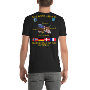 USS Iowa (BB-61) 1985 Cruise Shirt