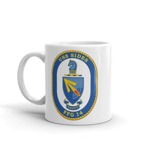 Load image into Gallery viewer, USS Sides (FFG-14) Ship&#39;s Crest Mug