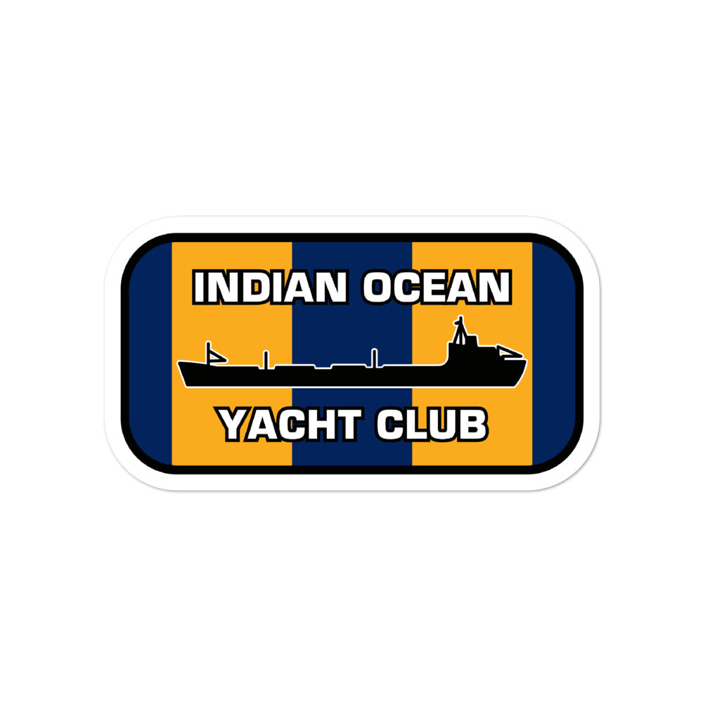 Indian Ocean Yacht Club Vinyl Sticker