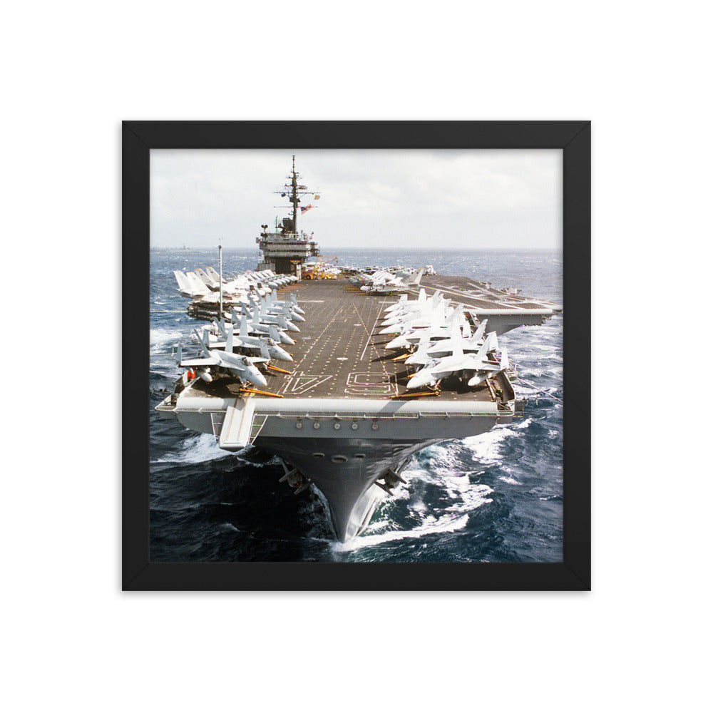 USS Constellation (CV-64) Framed Ship Photo