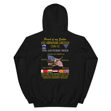 Load image into Gallery viewer, VFA-143 Pukin&#39; Dogs 2019-20 Cruise Hoodie - Family