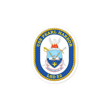 Load image into Gallery viewer, USS Pearl Harbor (LSD-52) Ship&#39;s Crest Vinyl Sticker