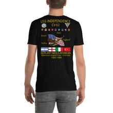 Load image into Gallery viewer, USS Independence (CV-62) 1983-84 Cruise Shirt