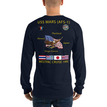 Load image into Gallery viewer, USS Mars (AFS-1) 1980 Long Sleeve Cruise Shirt