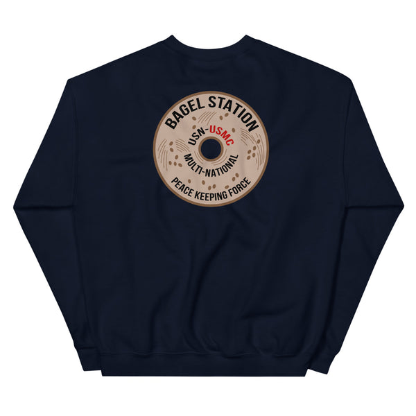USS John F. Kennedy (CV-67) '83 Bagel Station Sweatshirt