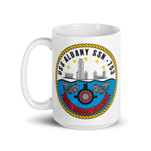 Load image into Gallery viewer, USS Albany (SSN-753) Ship's Crest Mug