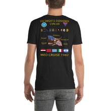 Load image into Gallery viewer, USS Dwight D. Eisenhower (CVN-69) 1982 Cruise Shirt