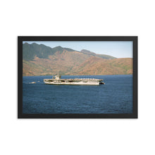 Load image into Gallery viewer, USS Carl Vinson (CVN-70) Framed Ship Photo