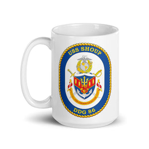 USS Shoup (DDG-86) Ship's Crest Mug