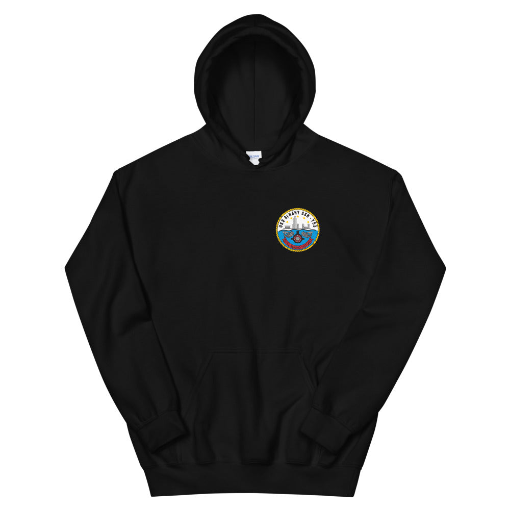 USS Albany (SSN-753) Ship's Crest Hoodie