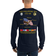 Load image into Gallery viewer, USS Philippine Sea (CG-58) 2014 Long Sleeve Cruise Shirt