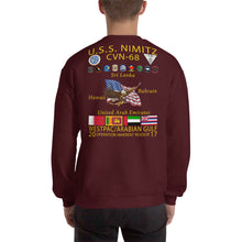 Load image into Gallery viewer, USS Nimitz (CVN-68) 2017 Cruise Sweatshirt