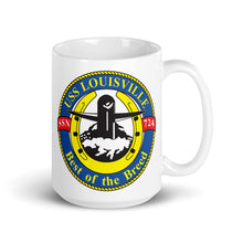 Load image into Gallery viewer, USS Louisville (SSN-724) Ship&#39;s Crest Mug