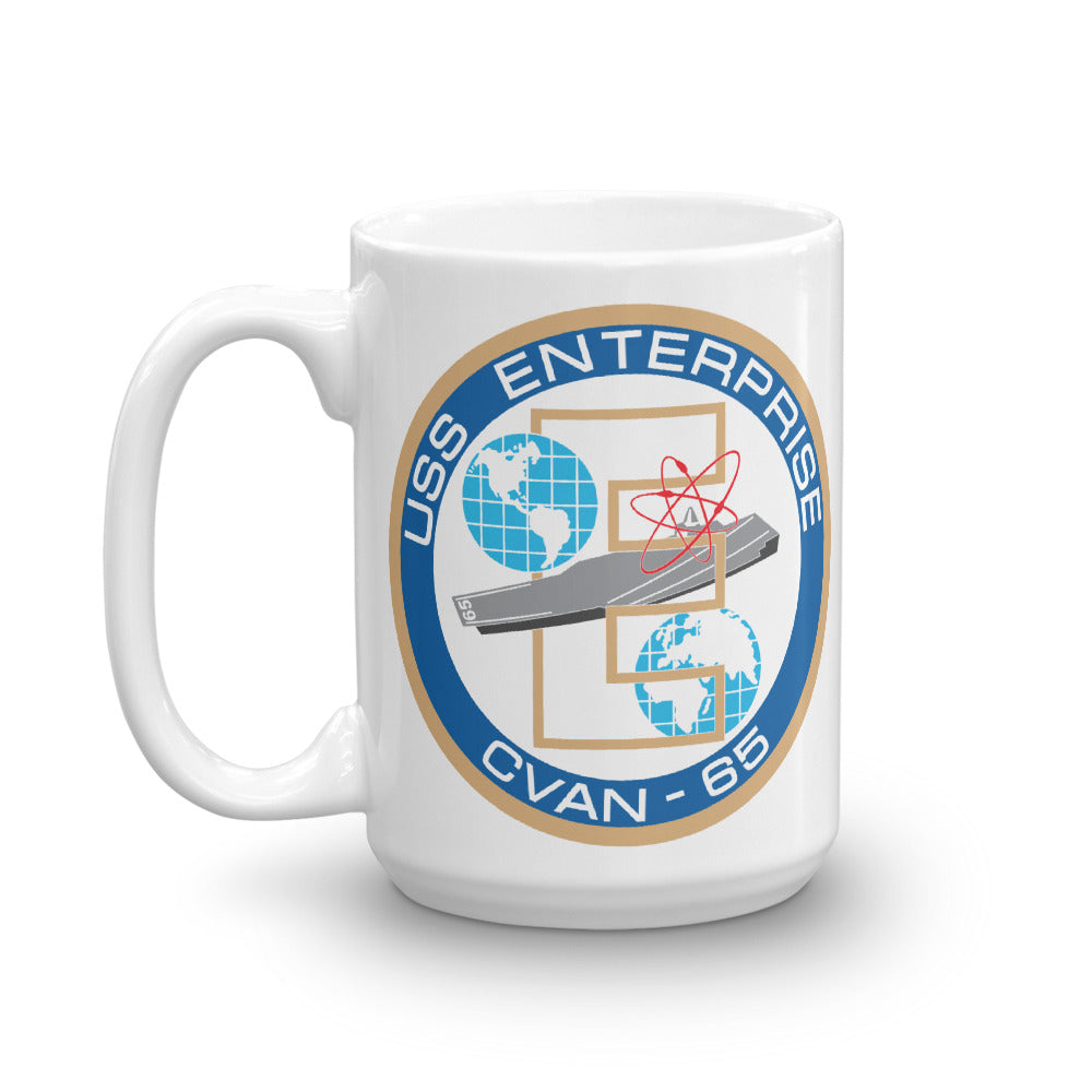 USS Enterprise (CVAN-65) Ship's Crest Mug