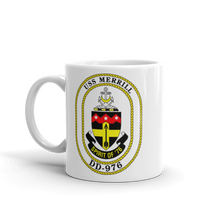 Load image into Gallery viewer, USS Merrill (DD-976) Ship&#39;s Crest Mug