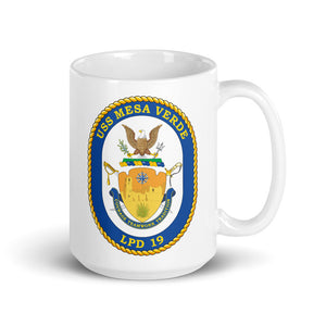 USS Mesa Verde (LPD-19) Ship's Crest Mug