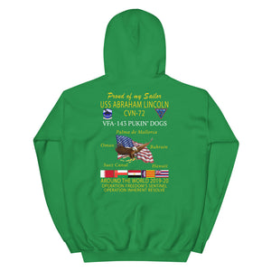 VFA-143 Pukin' Dogs 2019-20 Cruise Hoodie - Family