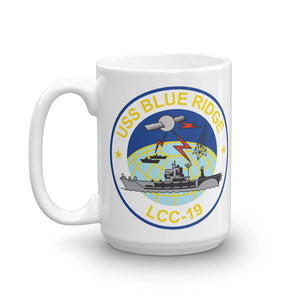 USS Blue Ridge (LCC-19) Ship's Crest Mug