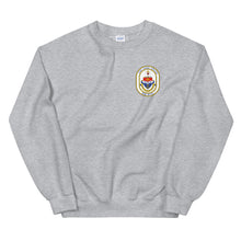Load image into Gallery viewer, USS John Young (DD-973) Ship&#39;s Crest Sweatshirt