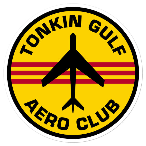 Tonkin Gulf Aero Club Vinyl Sticker