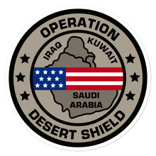 Load image into Gallery viewer, Operation Desert Shield Vinyl Sticker