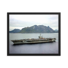 Load image into Gallery viewer, USS Nimitz (CVN-68) Framed Ship Photo