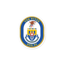 Load image into Gallery viewer, USS Nitze (DDG-94) Ship&#39;s Crest Vinyl Sticker