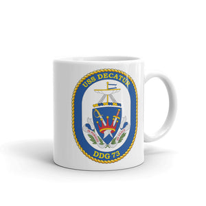 USS Decatur (DDG-73) Ship's Crest Mug