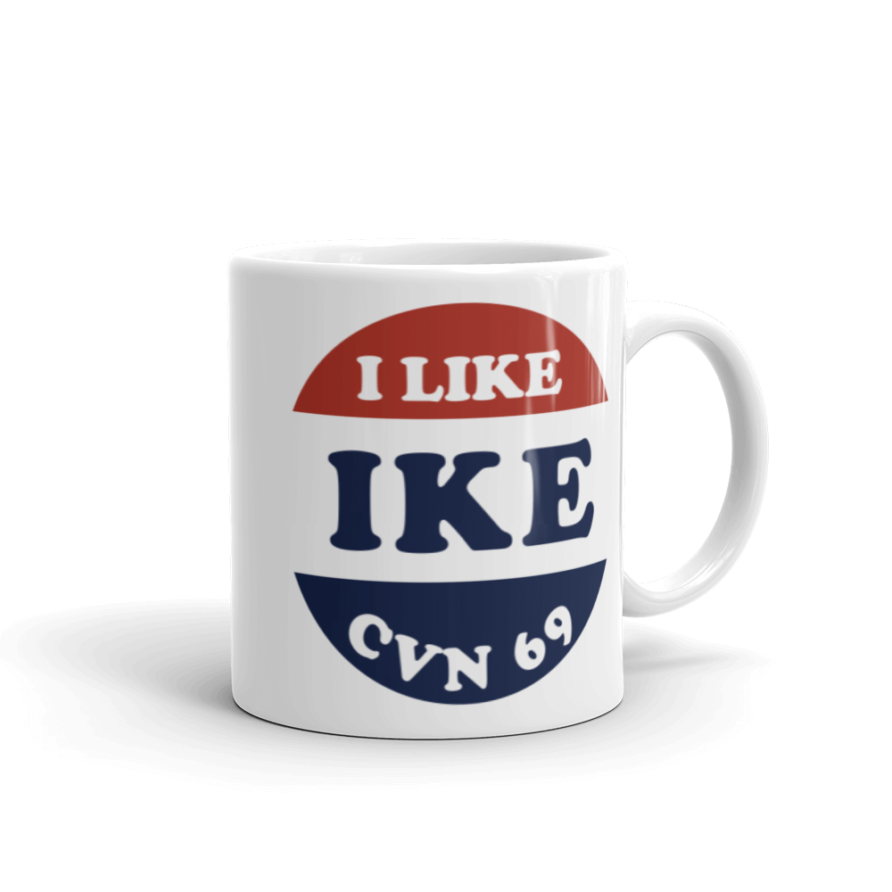 USS Dwight D. Eisenhower (CVN-69) I Like Ike Mug