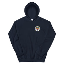 Load image into Gallery viewer, USS John F. Kennedy (CV-67) Ship&#39;s Crest Hoodie