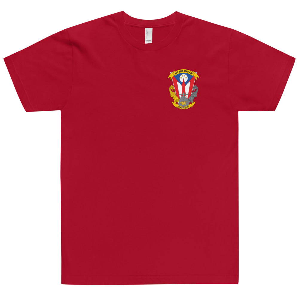 USS Ohio (SSGN-726) Full Ship's Crest Shirt