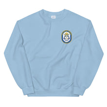 Load image into Gallery viewer, USS Cape St. George (CG-71) Ship&#39;s Crest Sweatshirt