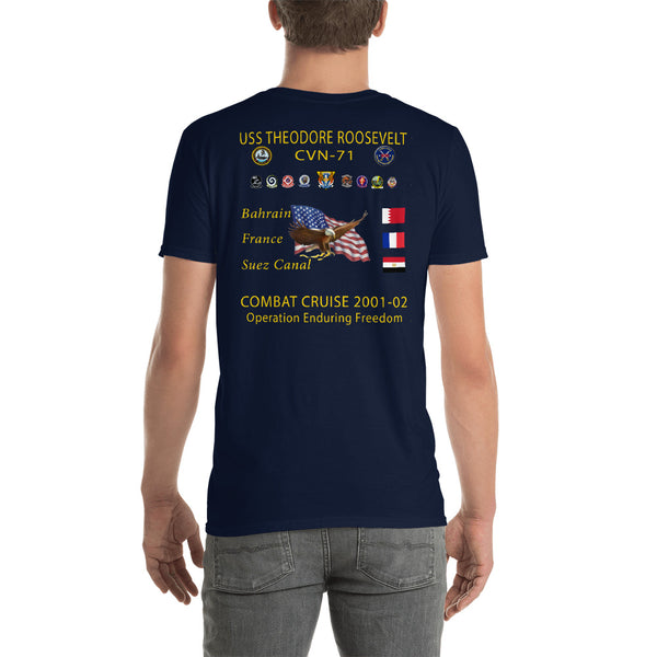 USS Theodore Roosevelt (CVN-71) 2001-02 Cruise Shirt