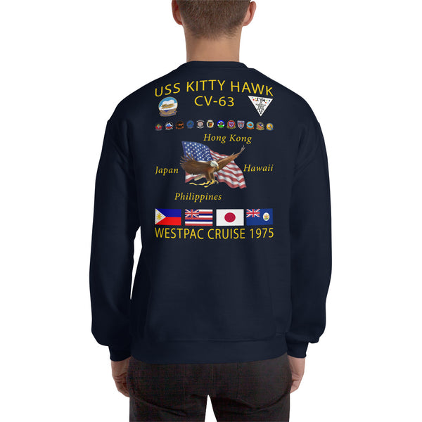USS Kitty Hawk (CVA-63) 1975 Cruise Sweatshirt