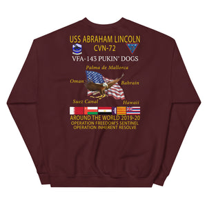 VFA-143 Pukin' Dogs 2019-20 Cruise Sweatshirt