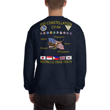 Load image into Gallery viewer, USS Constellation (CV-64) 1978-79 Cruise Sweatshirt