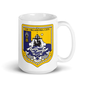 USS Oklahoma City (SSN-723) Ship's Crest Mug