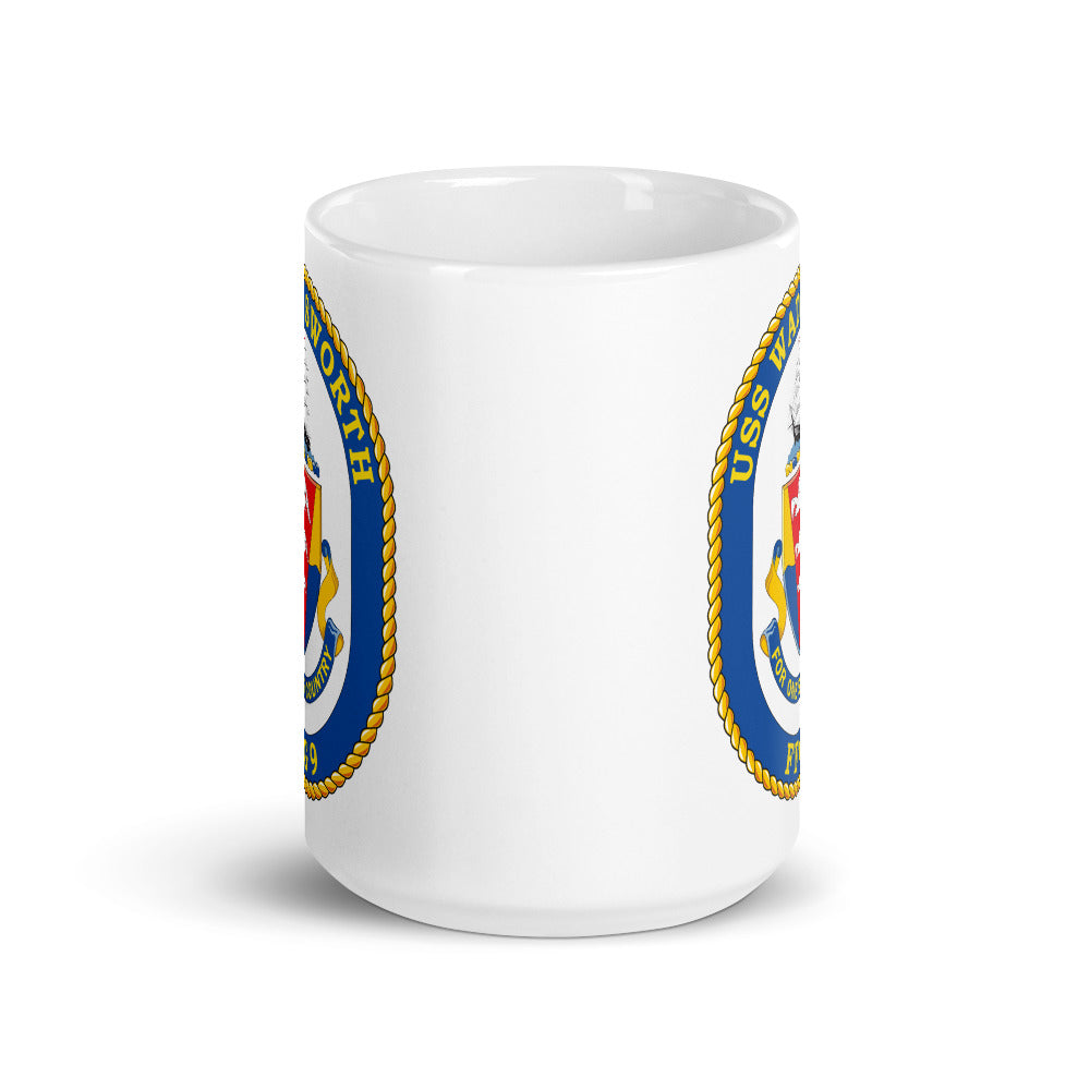 USS Wadsworth (FFG-9) Ship's Crest Mug