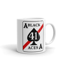 Load image into Gallery viewer, VFA-41 Black Aces Squadron Crest Mug