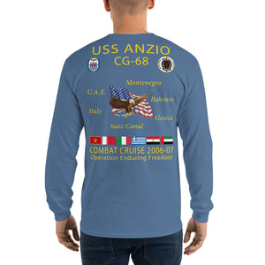 USS Anzio (CG-68) 2006-07 Long Sleeve Cruise Shirt