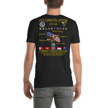 Load image into Gallery viewer, USS Constellation (CV-64) 2002-03 Cruise Shirt