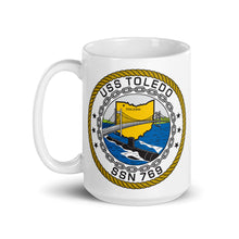 Load image into Gallery viewer, USS Toledo (SSN-769) Ship&#39;s Crest Mug