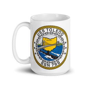 USS Toledo (SSN-769) Ship's Crest Mug